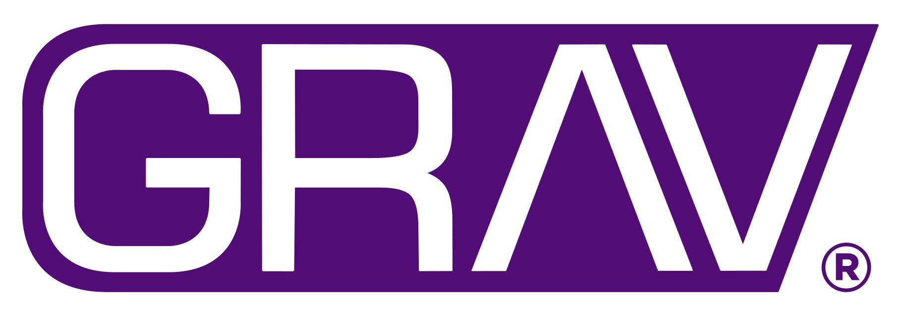 GRAV logo - premium glass manufacturer